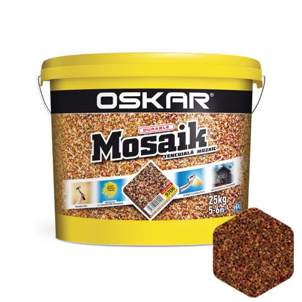 Tencuială Mozaik Oskar 9726 - 25 Kg