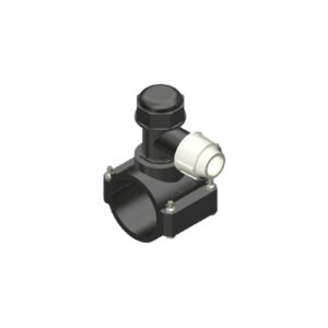 Teu bransament cu iesire compresiune pentru PVC si PE 075x025