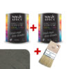 Pachet Magic Efect vopsea cu efect Dune de nisip Urban Grey 18 - 1+1 gratuit + pensula