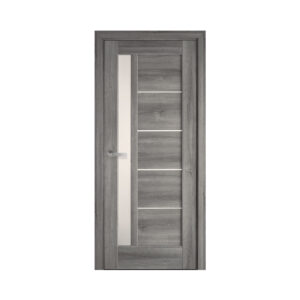 Usa interior Greta MDF PVC fag cenusiu 80 cm