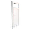 Usa termopan baie 78 x 198 alb - imagine 3