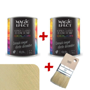 Pachet Magic Efect vopsea cu efect Dune de nisip Vanilla Dream 08 - 1+1 gratuit + pensula