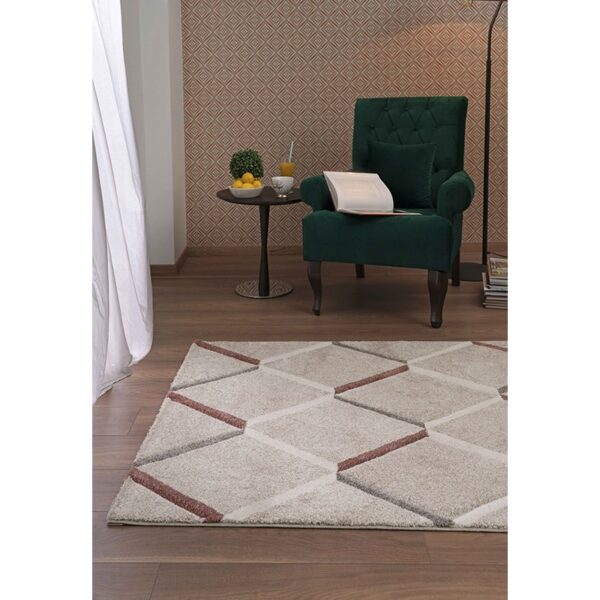 Covor living 160 x 230 cm maro / bej / crem Vegas Home - imagine 2