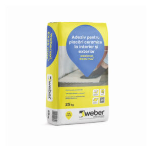 Adeziv pentru placari ceramice Weberset EX25 max2 25Kg