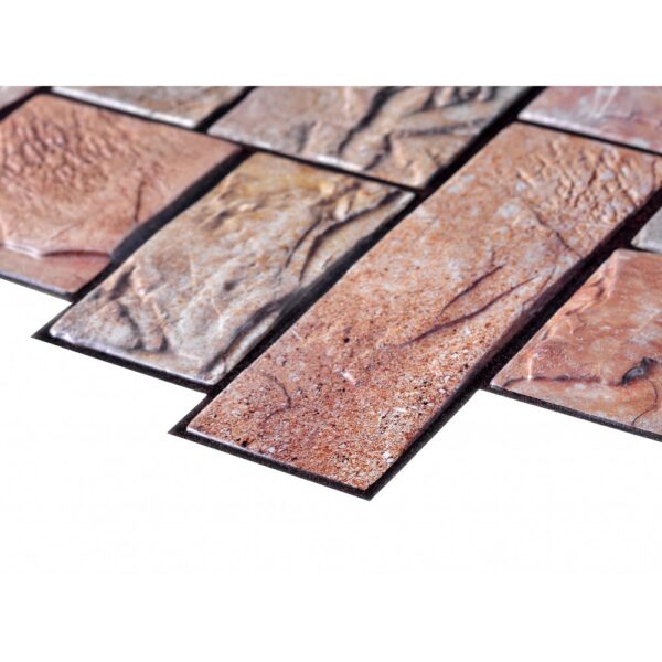 Panou Decorativ Stone Cut White/Yellow - imagine 4