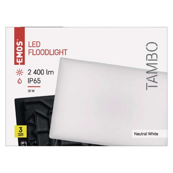 Proiector led tambo 30W IP65 2400LM 4000K ZS2531 - imagine 4