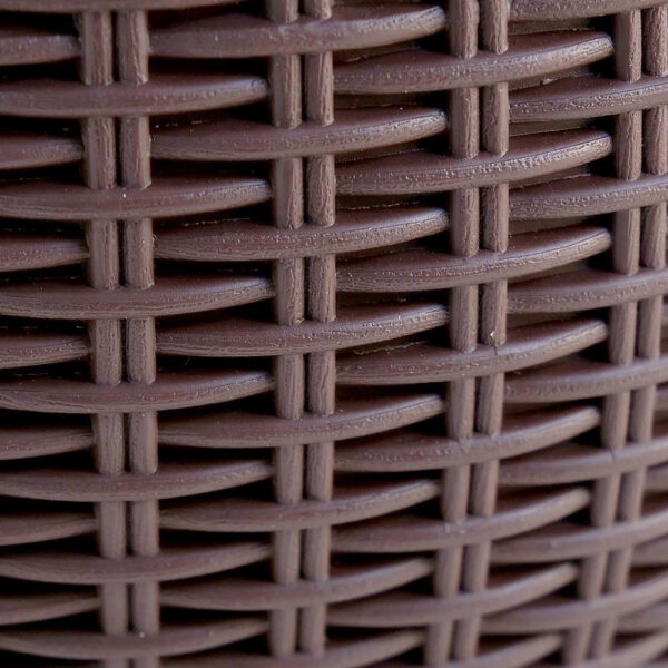Ghiveci de flori suspendat maro 26x16 cm - imagine 2
