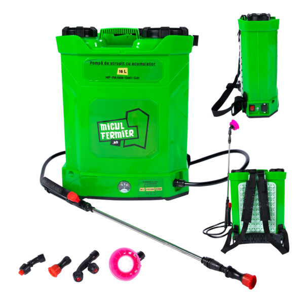 Pompa de stropit cu acumulator MF-PA1006-S001-G01 - imagine 3
