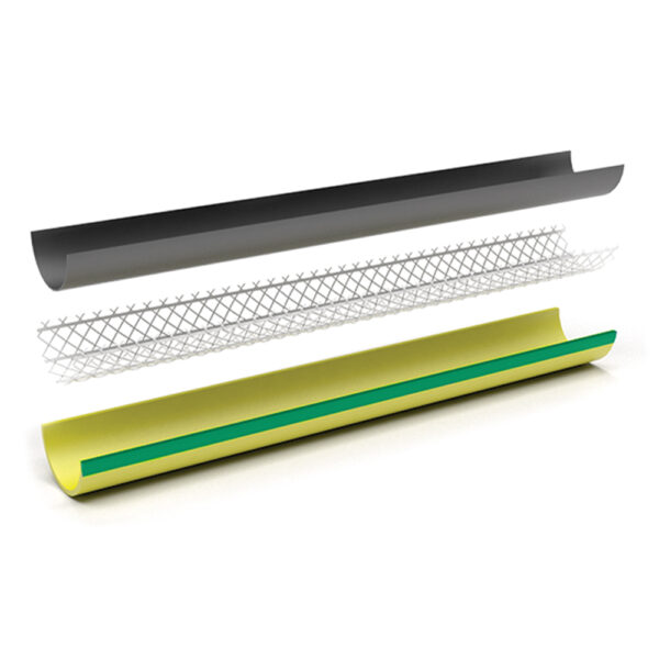 Furtun de gradina 3 straturi cu insertie 19 mm 3/4" - imagine 3