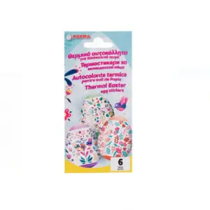 Autocolante termice pentru oua de Paste - 6 buc