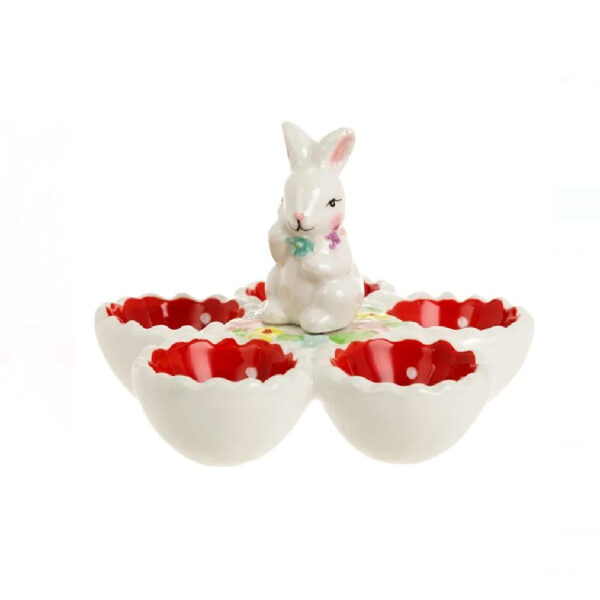 Suport decor oua de paste ceramic/metal - imagine 2