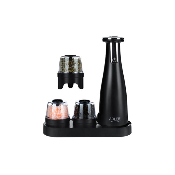 Rasnita electrica pentru sare si piper - Set - 3 rasnite - USB AD 4449 - imagine 2