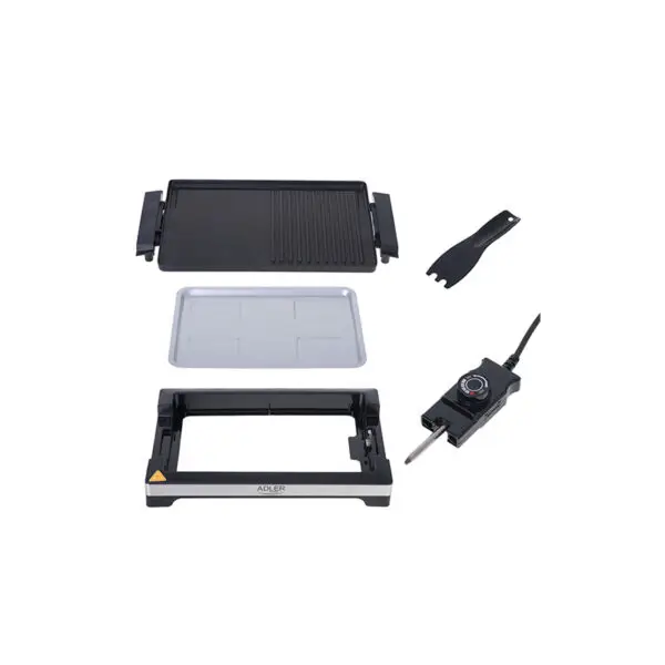 Gratar electric de masa 3000W AD 6614 - imagine 3