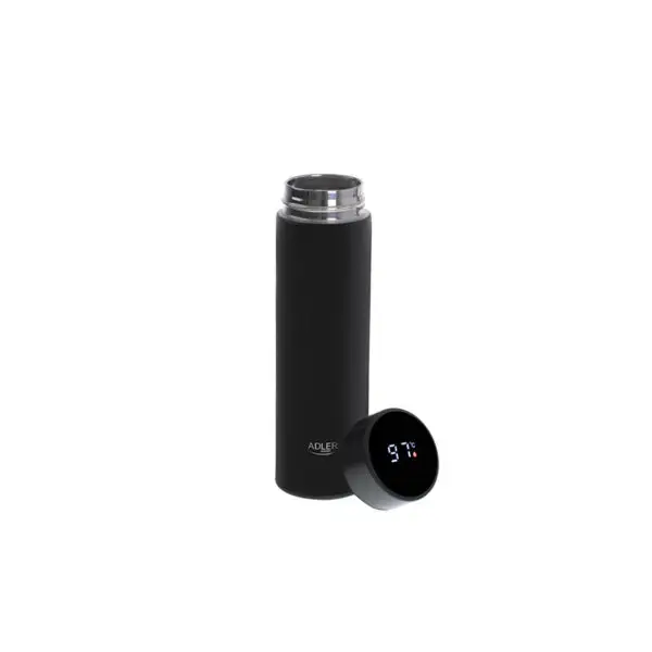 Termos LED 473ml AD 4506 negru