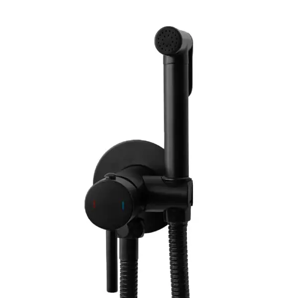 Dus igienic pentru bideu Lungo Loop negru REA-B8978 - imagine 3