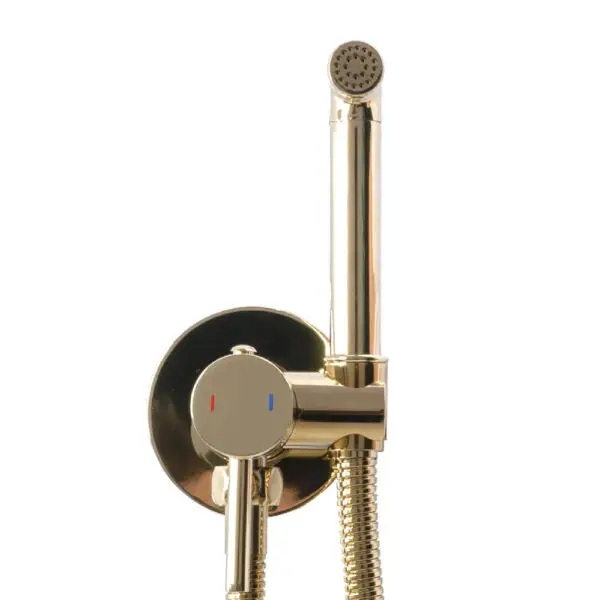 Dus igienic pentru bideu Lungo Loop Gold/Auriu REA-B8979 - imagine 5