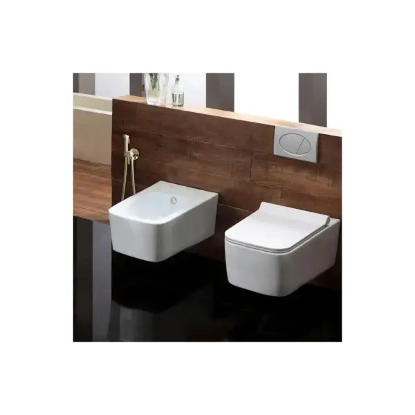 Dus igienic pentru bideu Lungo Loop Gold/Auriu REA-B8979 - imagine 3