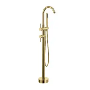 Baterie pentru cada Freestanding Rea Lungo Ortis Auriu Gold REA-B7430