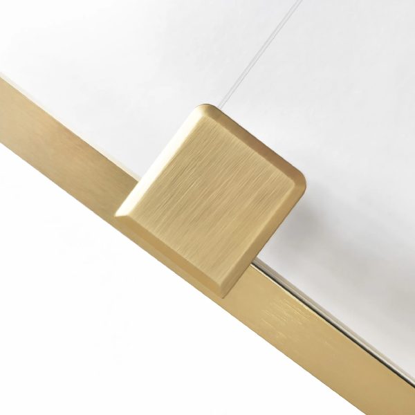 Cabina dus REA Montana Double Gold Brush 80x100 REA-K6635 - imagine 3
