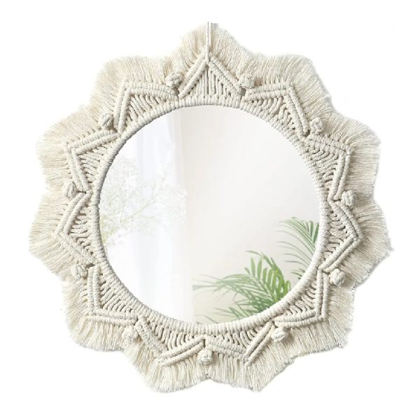 Oglinda perete Boho 50 cm HOM-03003