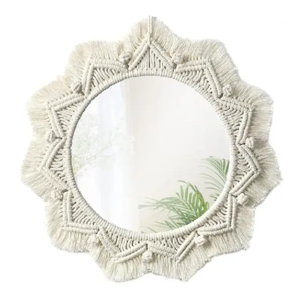 Oglinda perete Boho 50 cm HOM-03003