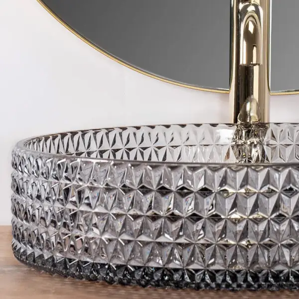 Lavoar pe blat Rea Cristal gri 39 REA-U8880 - imagine 7