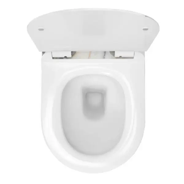 Set vas WC/toaleta suspendat Rea Carlos granit stralucitor - imagine 5