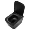 Set vas WC/toaleta suspendat Rea Julio negru mat REA-C6550 - imagine 4