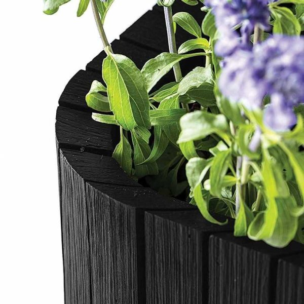 Ghiveci mare exterior Keter Cube L 50 L - imagine 3
