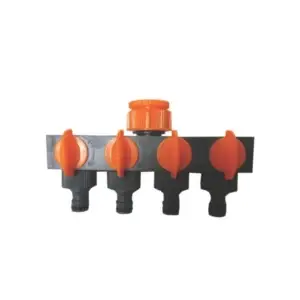 Conector distribuitor cu 4 robineti, 3/4" - 1" LT36664