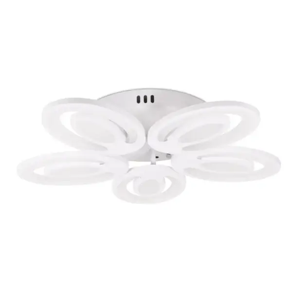 Plafoniera moderna led 80W cu telecomanda Petal EL0075421 - imagine 2