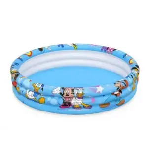 Piscina gonflabila pentru copii, rotunda, Mickey Mouse, 122x25 cm