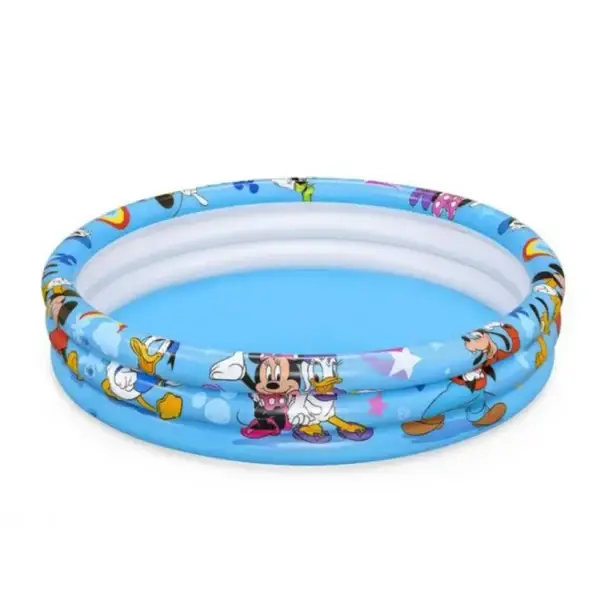 Piscina gonflabila pentru copii, rotunda, Mickey Mouse, 122x25 cm