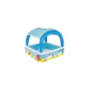 Piscina gonflabila, patrata, tip baldachin, 140x140x114 m, 265 L