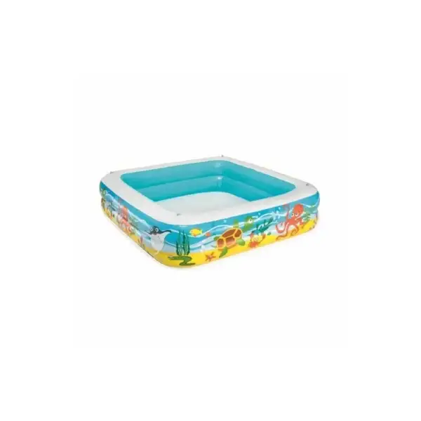 Piscina gonflabila, patrata, tip baldachin, 140x140x114 m, 265 L - imagine 2