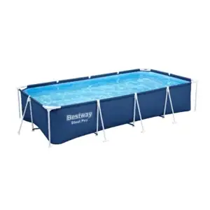 Piscina cadru metalic forma dreptunghiulara, 5700 L, 400x211x81 cm