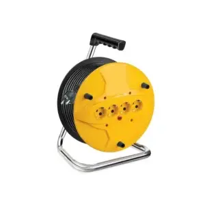 Tambur/derulator prelungitor electric 3x1.5mm 20m