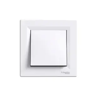 Intrerupator simplu 1P 10A IP20 alb Asfora SCH-EPH0100121