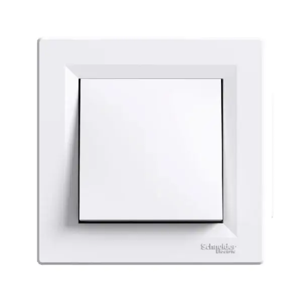 Intrerupator cu revenire 10A fara surub alb Asfora SCH-EPH0700121