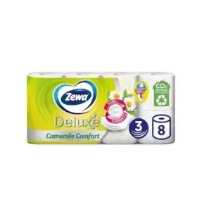 Hartie igienica Zewa Camomile 8 role -3 straturi