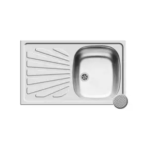 Chiuveta de bucatarie ET 78 1B1D dreapta Linen