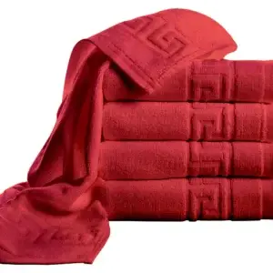 Prosop 50x90 cm rosu 500g/m2