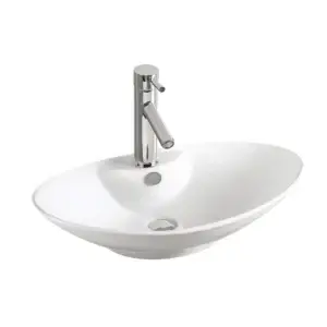 Lavoar ceramic pe blat 650x435x200 mm K61