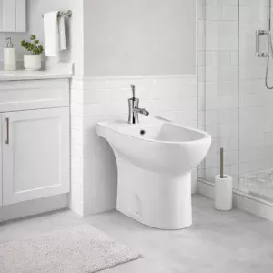 Bideu Pearl alb lucios  – 2916B