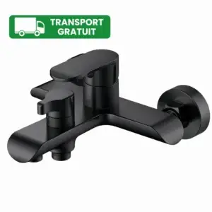 Baterie cada negru mat Toria AF32003-MB-T