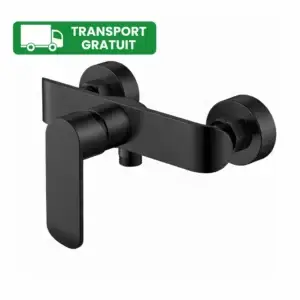 Baterie dus negru mat Osira AF32005-MB-T