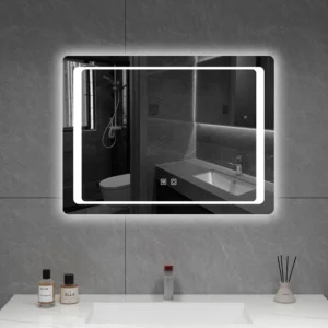 Oglinda LED Lumera 80x60 cm touch, functie dezaburire DH-L2201