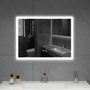 Oglinda LED Vitra 80x60 cm touch, functie dezaburire DH-L2202