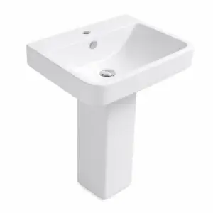 Lavoar stativ (pe podea) Riviera 600x465x820 mm - alb LUC6066AZ