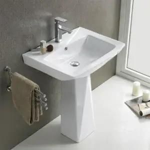 Lavoar stativ (pe podea) Urban 650x470x800 mm - alb LUC502-P